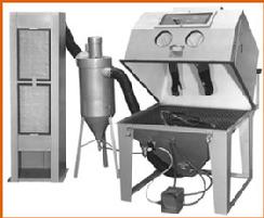 suction blast cabinet